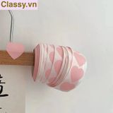  Cuộn 500 Sticker nhiều kích thước, trơn chưa in, khách hàng mua về in logo thương hiệu, dán bao bì, bánh, đồ handmade vvv Q1685 