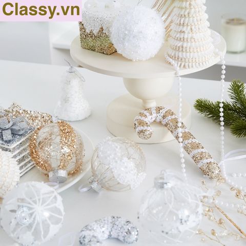  Hộp quà hoặc trang trí cây thông Noel mặt dây chuyền thiên thần cô gái ngôi sao năm cánh Trang trí Giáng sinh Q1769 