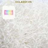  Giấy trang trí hộp quà, lót chống shock trong hộp quà tặng dạng sợi raffia nhiều màu 