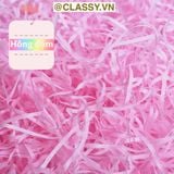  Giấy trang trí hộp quà, lót chống shock trong hộp quà tặng dạng sợi raffia nhiều màu 