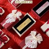  Hộp đựng quà tặng gắn nơ và tag chúc mừng, đựng son môi, nước hoa, sô cô la, trang sức 