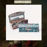 [GIAO HÀNG 7-25 NGÀY]  COMBO 120 Hộp đựng son có gương , nắp gập bọc vải họa tiết hoa nhí vintage, kích thước 8,3X2,3X2,4cm Q579 