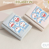  Classy Ví da nữ dạng gập, hoạt tiết họa hình nhiều kiểu dễ thương T1543 