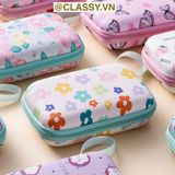  Túi Hộp hình vali đựng phụ kiện & dây cáp sạc (Size siêu to khổng lồ) 13.5 cm* 9.5 cm * 3.2 CM in hình hoạt hình (T293) 