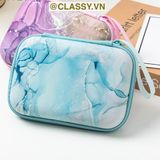  Túi Hộp hình vali đựng phụ kiện & dây cáp sạc (Size siêu to khổng lồ) 13.5 cm* 9.5 cm * 3.2 CM in hình hoạt hình (T293) 
