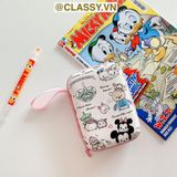  Túi Hộp hình vali đựng phụ kiện & dây cáp sạc (Size siêu to khổng lồ) 13.5 cm* 9.5 cm * 3.2 CM in hình hoạt hình (T293) 