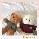  Gấu bông Teddy mặc áo siêu êm siêu mịn B1375 