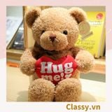  Gấu bông Teddy mặc áo siêu êm siêu mịn B1375 