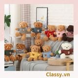  Gấu bông Teddy mặc áo siêu êm siêu mịn B1375 