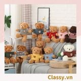  Classy Gấu bông Teddy mặc áo siêu êm siêu mịn B1375 