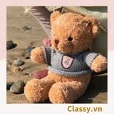  Gấu bông Teddy mặc áo siêu êm siêu mịn B1375 