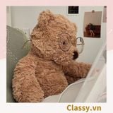  Classy Gấu bông, thú nhồi bông cỡ 25CM làm quà tặng siêu êm siêu mịn B1379 