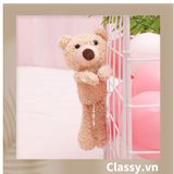  [GIAO HÀNG 7-25 NGÀY]  Classy Gấu bông, thú nhồi bông cỡ nhỏ làm quà tặng, móc khóa B1408 