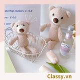  [GIAO HÀNG 7-25 NGÀY]  Classy Gấu bông, thú nhồi bông cỡ nhỏ làm quà tặng, móc khóa B1408 