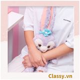  Classy Thỏ bông màu tím kích thước 50CM siêu êm siêu mịn chất liệu bông cao cấp B1784 