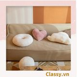  Gối ôm, gối đệm sofa hình trái tim hoặc đám mây trang trí ghế sofa, trang trí nhà cửa siêu êm mịn,Valentine,15-2, lễ tình nhân B1824 