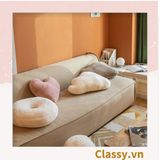  Gối ôm, gối đệm sofa hình trái tim hoặc đám mây trang trí ghế sofa, trang trí nhà cửa siêu êm mịn,Valentine,15-2, lễ tình nhân B1824 