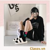  Classy Tất cổ cao, vớ cổ cao hoa tulip, chất cotton siêu êm G1347 