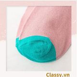  Classy Tất cổ cao, vớ cổ cao ngày mới vui vẻ, chất cotton siêu êm chân G1349 