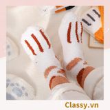  Classy Tất bông cổ cao, vớ bông cổ cao, chất dày dặn siêu ấm siêu êm G1352 