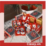  [GIAO HÀNG 7-25 NGÀY] Classy Tất nữ vớ nữ họa tiết noel siêu dễ thương, chất liệu dày dặn G1397 
