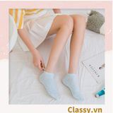  Classy Tất cổ ngắn, vớ cổ ngăn cotton dày dặn, phù hợp cả nam và nữ G1406 