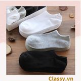  [GIAO HÀNG 7-25 NGÀY]  Classy Tất cotton, vớ cotton không cổ, phù hợp nhiều loại giày dép G1407 