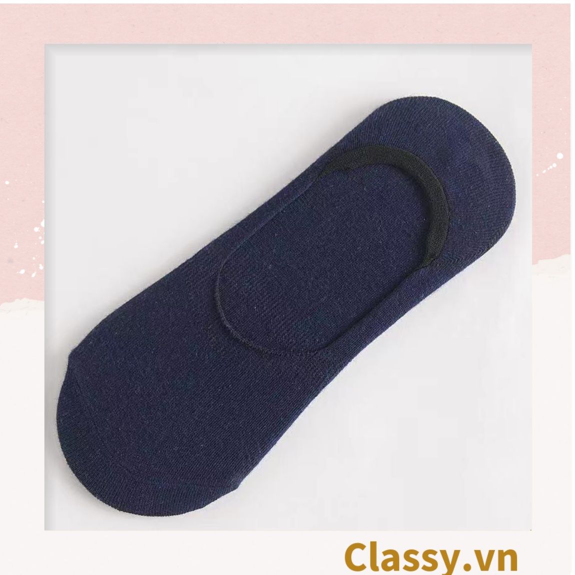  [GIAO HÀNG 7-25 NGÀY]  Classy Tất cotton, vớ cotton không cổ, phù hợp nhiều loại giày dép G1407 