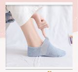  Tất cổ ngắn, vớ cổ ngắn cotton trơn nhiều màu pastel G1427 