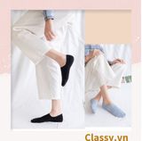  Tất cổ ngắn, vớ cổ ngắn cotton trơn nhiều màu pastel G1427 