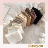  Classy Tất cổ cao, vớ cổ cao với đường gân ôm chân, nhiều màu phong cách hàn quốc G1430 