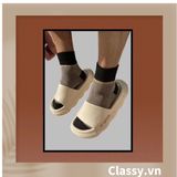  Dép nữ quai ngang đế cao đi trong nhà nữ quai ngang đế cao chất liệu eva chống ngấm nước G1701 