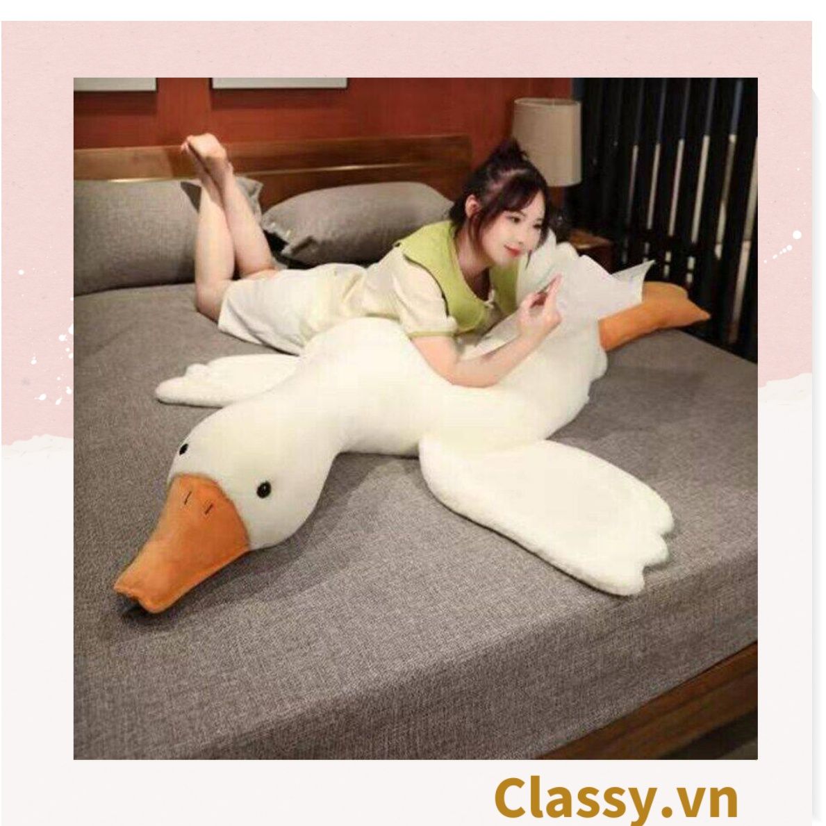  [GIAO HÀNG 7-25 NGÀY] Classy gấu bông đồ chơi hình con vật siêu mịn siêu êm B1368 