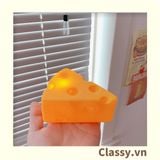  [GIAO HÀNG 7-25 NGÀY] Đèn ngủ, đèn trang trí hình miếng phô mai nhiều kích thước PK1025 