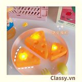  [GIAO HÀNG 7-25 NGÀY] Đèn ngủ, đèn trang trí hình miếng phô mai nhiều kích thước PK1025 