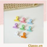  Kẹp giấy màu pastel, sử dụng kẹp dấu trang, kẹp giấy ,văn phòng phẩm sáng tạo tiện lợi PK1092 