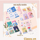 Combo 100 cuốn Sổ tay mini họa tiết dễ thương 85x120mm, ghi chép từ vựng, công thức tiện lợi mang theo bên người PK1139 (ORDER) 