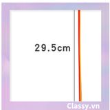  Gói 5 chiếc Bút chì mềm 30cm PVC sọc màu bút chì HB dẻo có thể gấp tròn lại được sáng tạo PK1820 