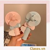  [GIAO HÀNG 7-25 NGÀY]  Quạt mini bấm tay nhiều màu nổi bật, nhỏ gọn dễ mang theo, thích hợp làm quà tặng PK1142 