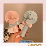  Quạt mini bấm tay nhiều màu nổi bật, nhỏ gọn dễ mang theo, thích hợp làm quà tặng PK1142 