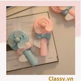  [GIAO HÀNG 7-25 NGÀY]  Quạt mini bấm tay nhiều màu nổi bật, nhỏ gọn dễ mang theo, thích hợp làm quà tặng PK1142 