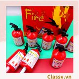  [GIAO HÀNG 7-25 NGÀY]  Gọt chì mini hình bình cứu hỏa màu đỏ PK1144 
