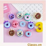  Gôm tẩy hình bánh donut nhiều màu họa tiết ngộ nghĩnh dành cho học sinh/sinh viên PK1146 