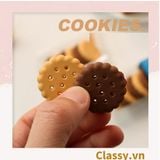  Gôm tẩy hình bánh quy đựng trong mô hình hộp bánh đáng yêu PK1146 