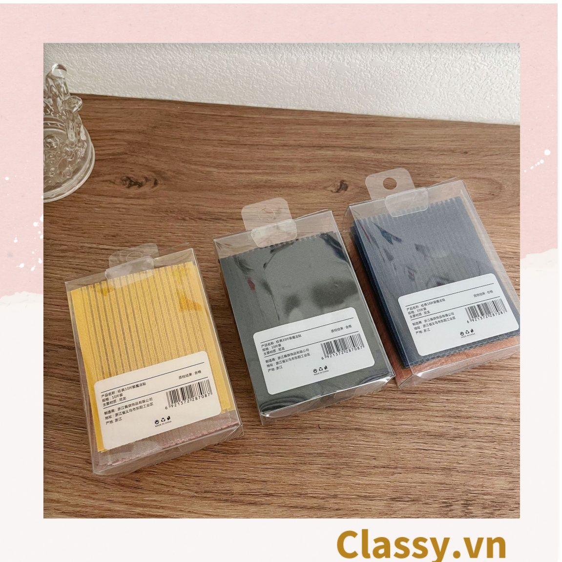  [GIAO HÀNG 7-25 NGÀY] COMBO 50 HỘP Miếng dán giữ tóc nhiều màu, giúp giữ tóc con, tiện lợi khi rửa mặt, trang điểm dành cho nam và nữ PK1155 