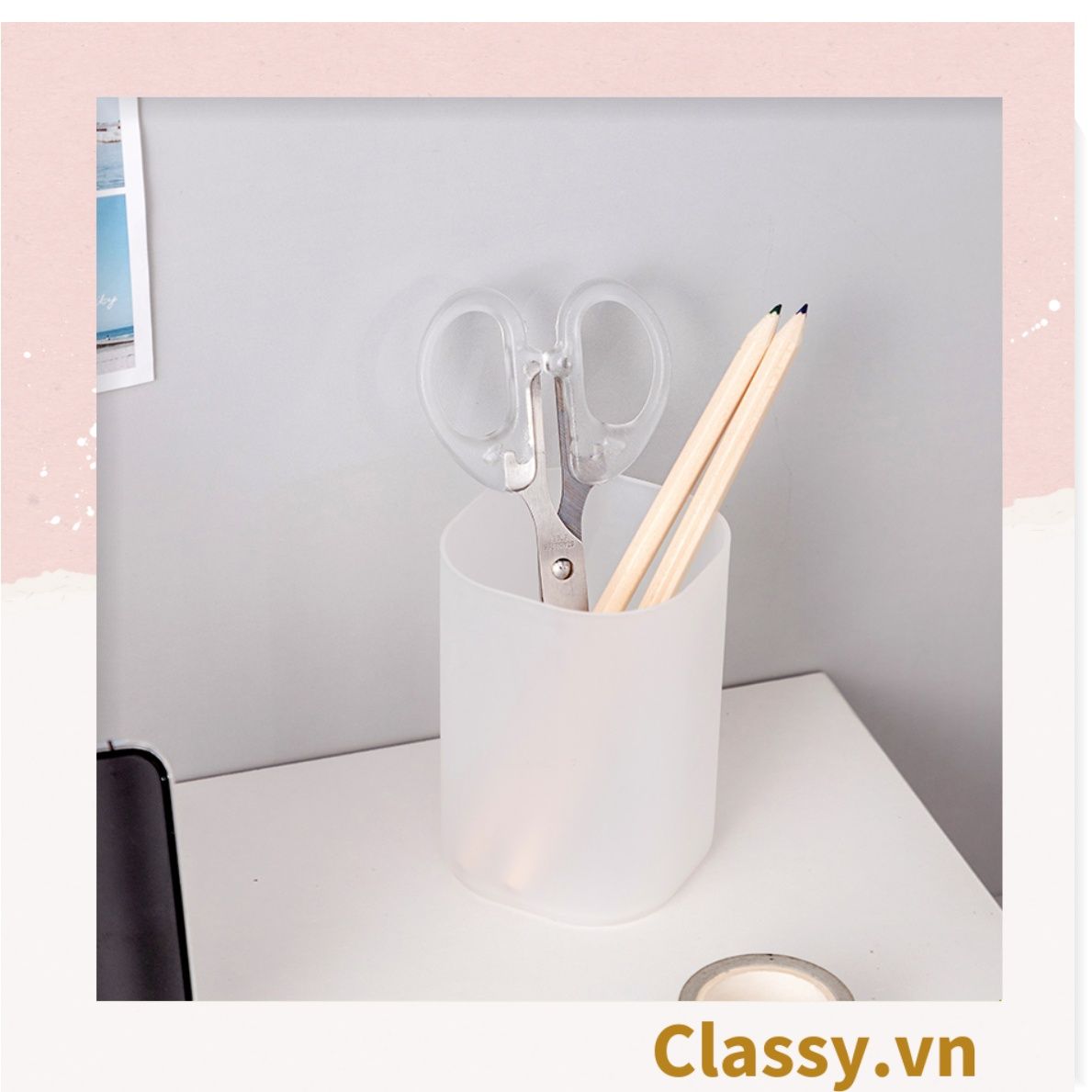  [GIAO HÀNG 7-25 NGÀY] Kéo cắt giấy cầm tay trong suốt nhiều kích cỡ, phù hợp cho học sinh, sinh viên, dân văn phòng PK1174 