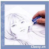  [GIAO HÀNG 7-25 NGÀY]  Gôm tẩy hình chữ nhật giúp tẩy sạch vết bút chì, không gây rách giấy PK1199 