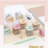  [GIAO HÀNG 7-25 NGÀY]  Gọt chì mini hai đầu hình hộp nhiều màu PK1202 
