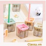  [GIAO HÀNG 7-25 NGÀY]  Gọt chì mini hai đầu hình hộp nhiều màu PK1202 