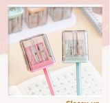  [GIAO HÀNG 7-25 NGÀY]  Gọt chì mini hai đầu hình hộp nhiều màu PK1202 